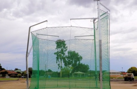 Albury City Council - Alexandra Park Athletics Track Hammer Cage