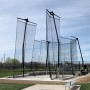 NCAA , track and field , Discus cage, portable discus cage, club hammer discus, metal throwing cage, world athletics, hammer throw cage, hammer discus, throwing cage, ashton playing fields, discus throwing cages, carrara commonwealth games, hammer cage, hammer / discus throwing cages, play hard sports, PHS, play hard sports equipment, ern Harley drive, athletics equipment, barlow park, Griffith university, IAAF, Australia, international, hard sports, hammer and discus, athletics track equipment