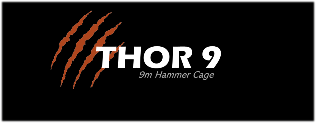 Thor 9 Hammer Throw Cage, by Play Hard Sports Equipent